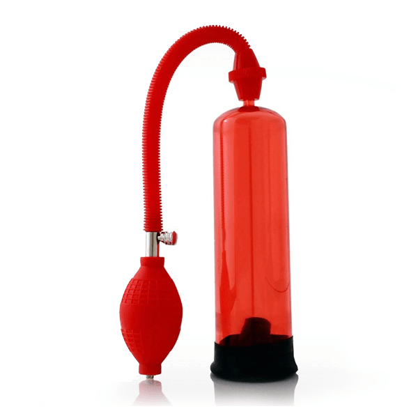 Schlong sex toys for men penis pump red